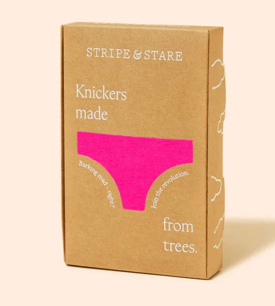 1KNRASSCAR - Classic Knicker - Raspberry/Scarlett - Image 2