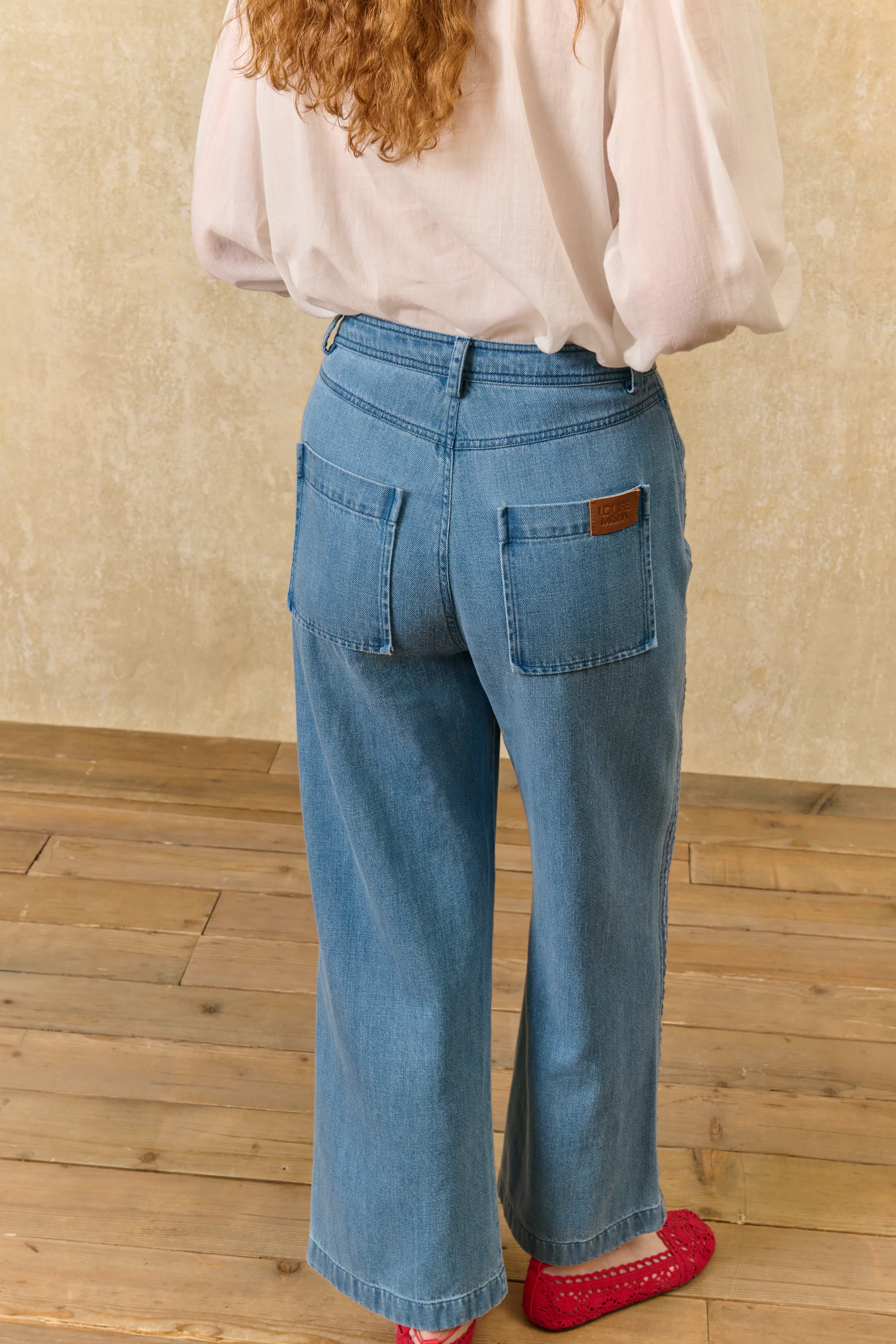 Agnes Pants - Soft Blue - Image 3
