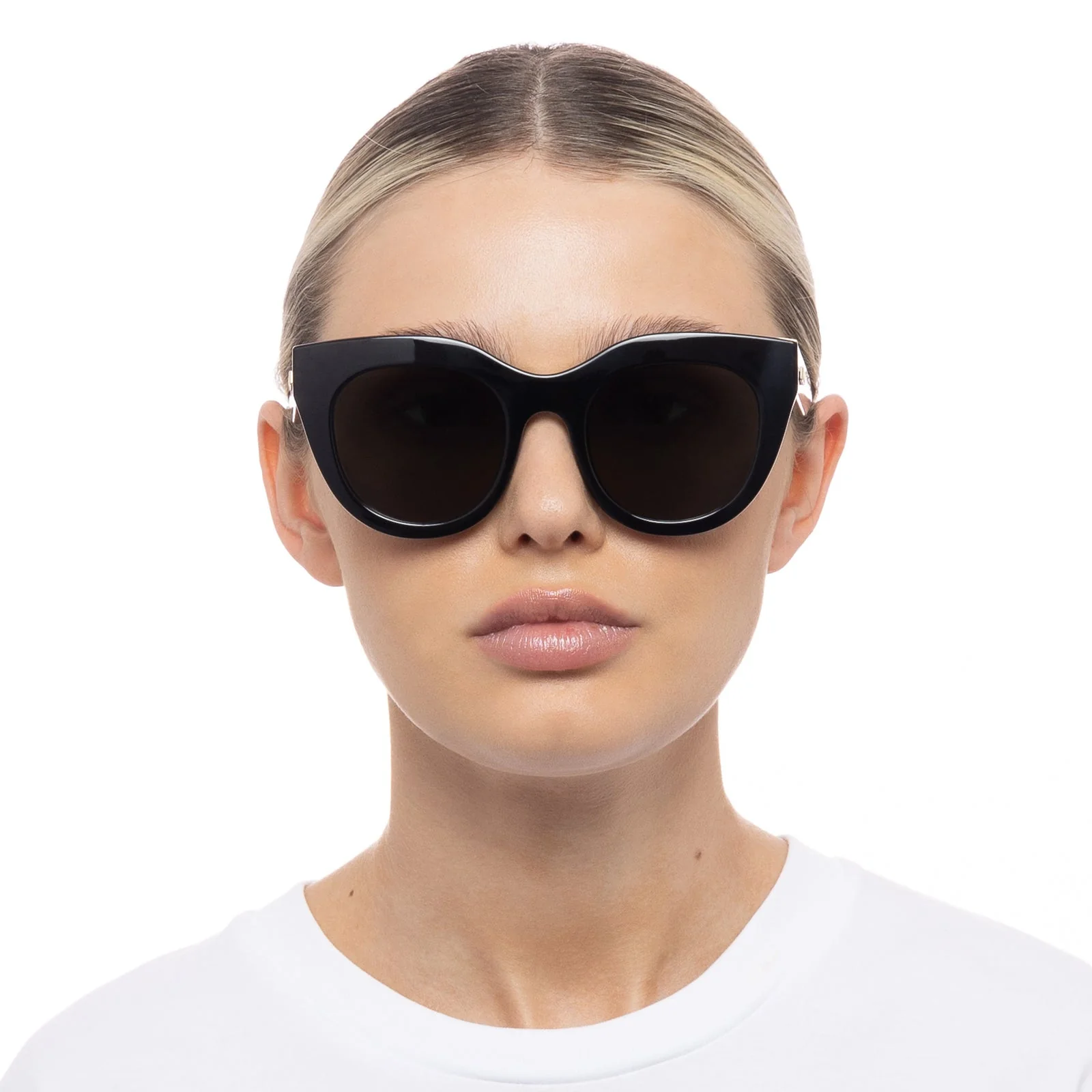 Air Heart Sunglasses - Black - Image 3