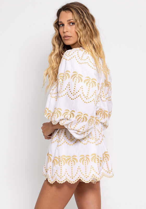 Alicia Jumpsuit in Andgold Palmtrees - Image 4