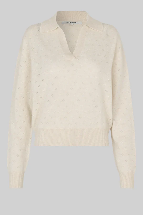 Amala Knit LS - Tofu - Image 5