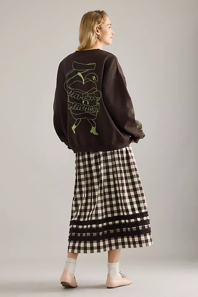 Apple Peel Sweatshirt - Brown - Image 2