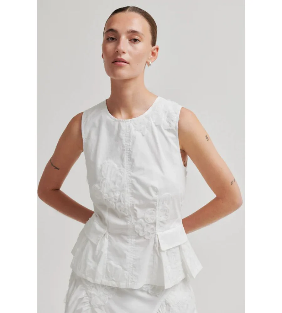 Ashley Top - White