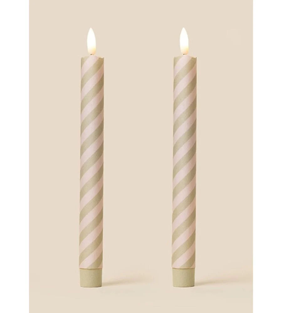 Barely Twist Spring Kiss Candles