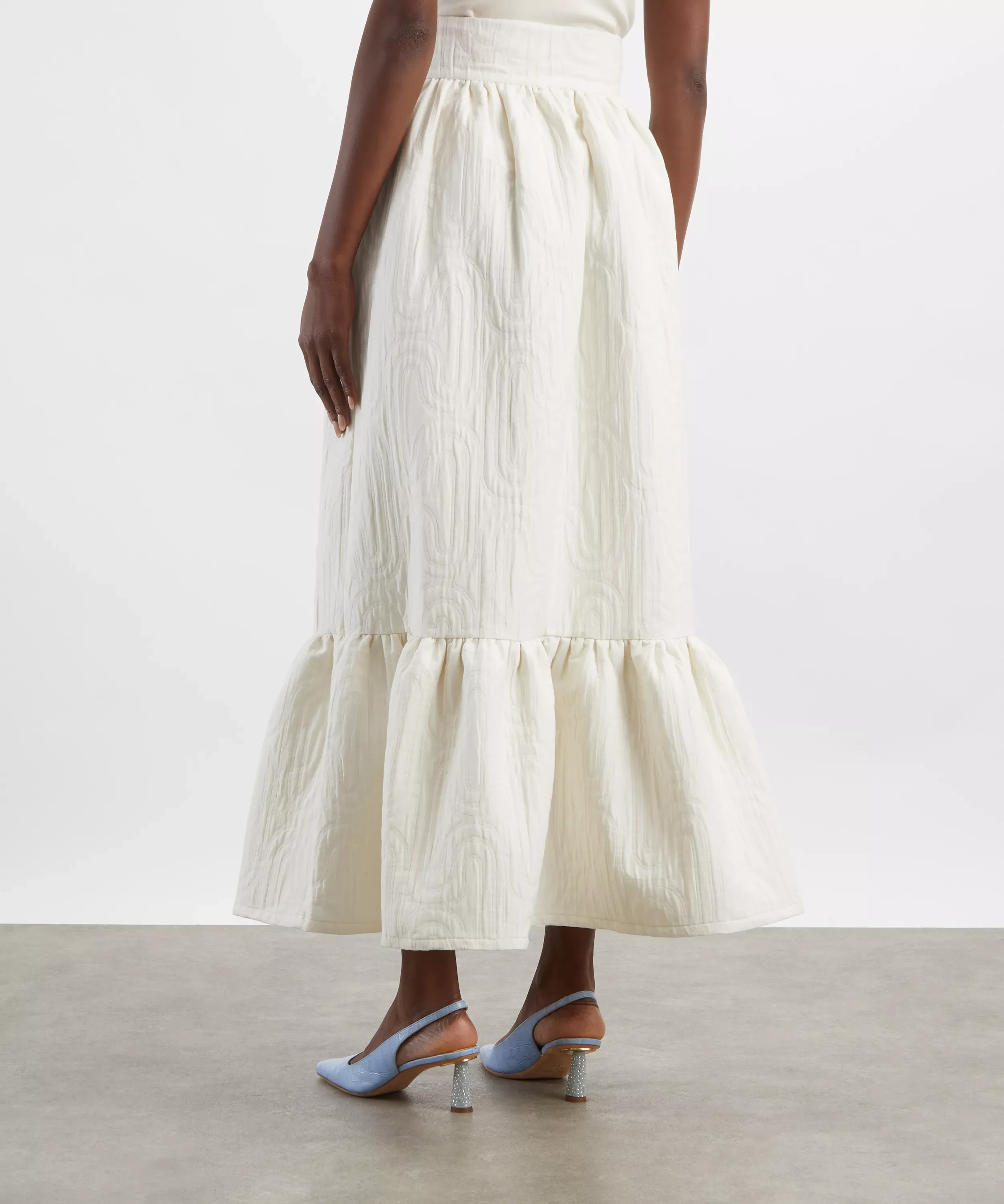 Capri Skirt - White - Image 3