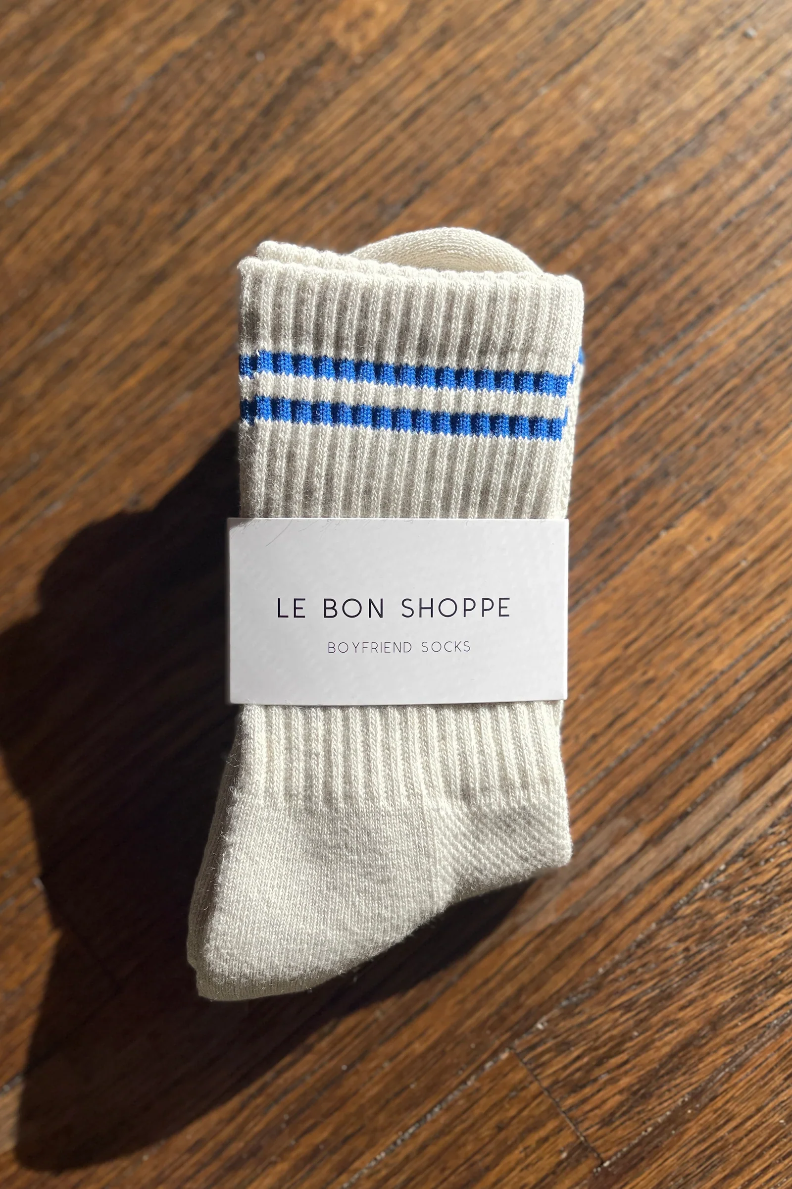 Boyfriend Socks - Ice - Image 3