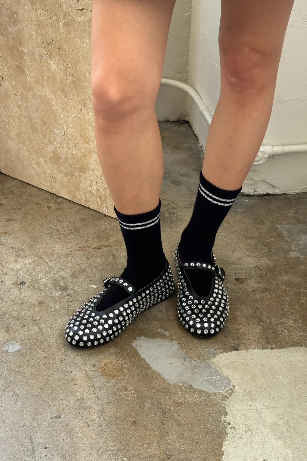 Boyfriend Socks - Noir - Image 3