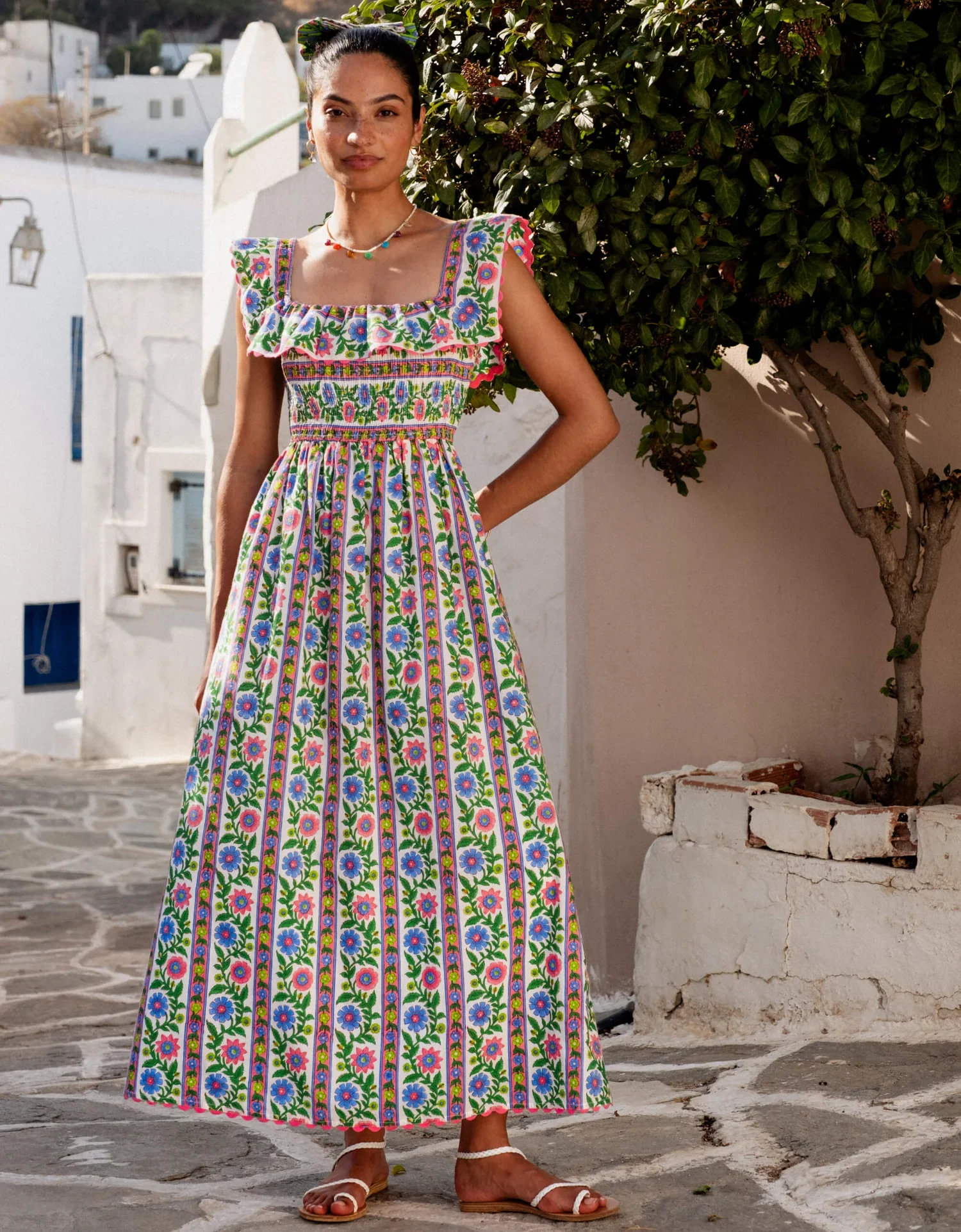 Carrie Dress - Folk Border - Image 3