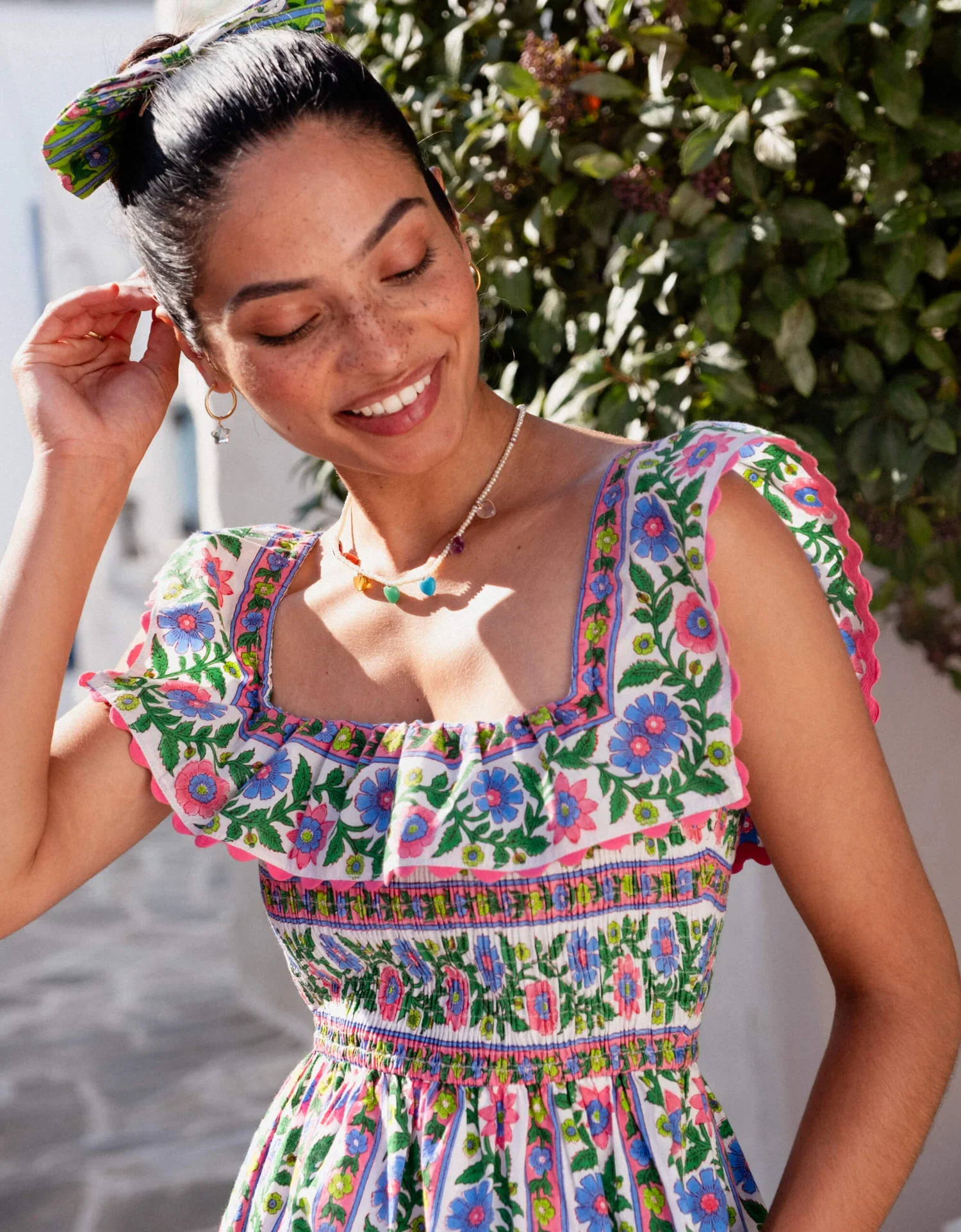 Carrie Dress - Folk Border - Image 4