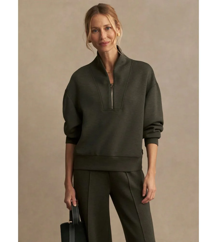 Davidson Sweat - Olive Marl