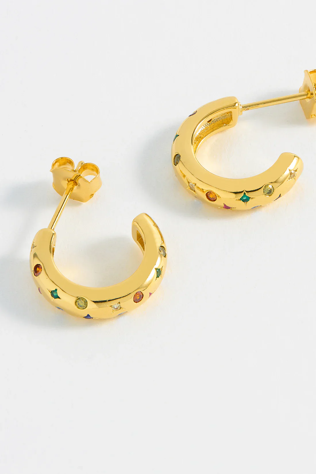EBE5592G Multicolour Chubby Celestial Hoop - Image 3