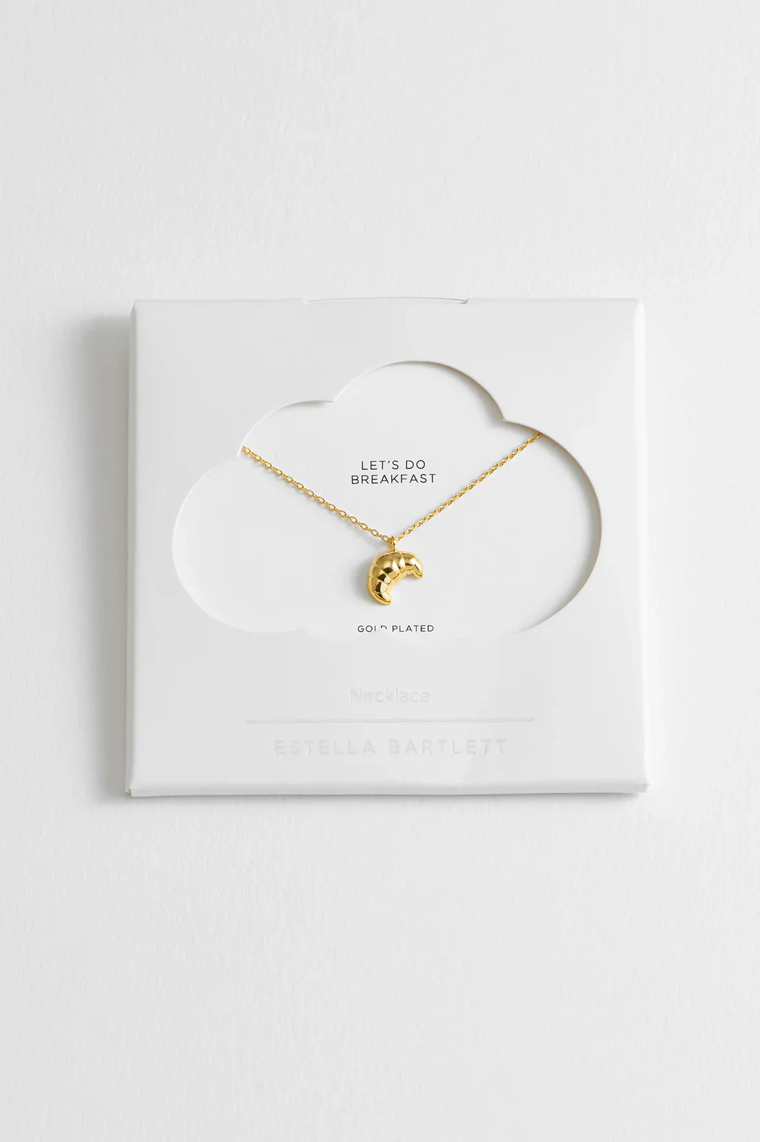 EBN5367G Croissant Necklace - Image 3