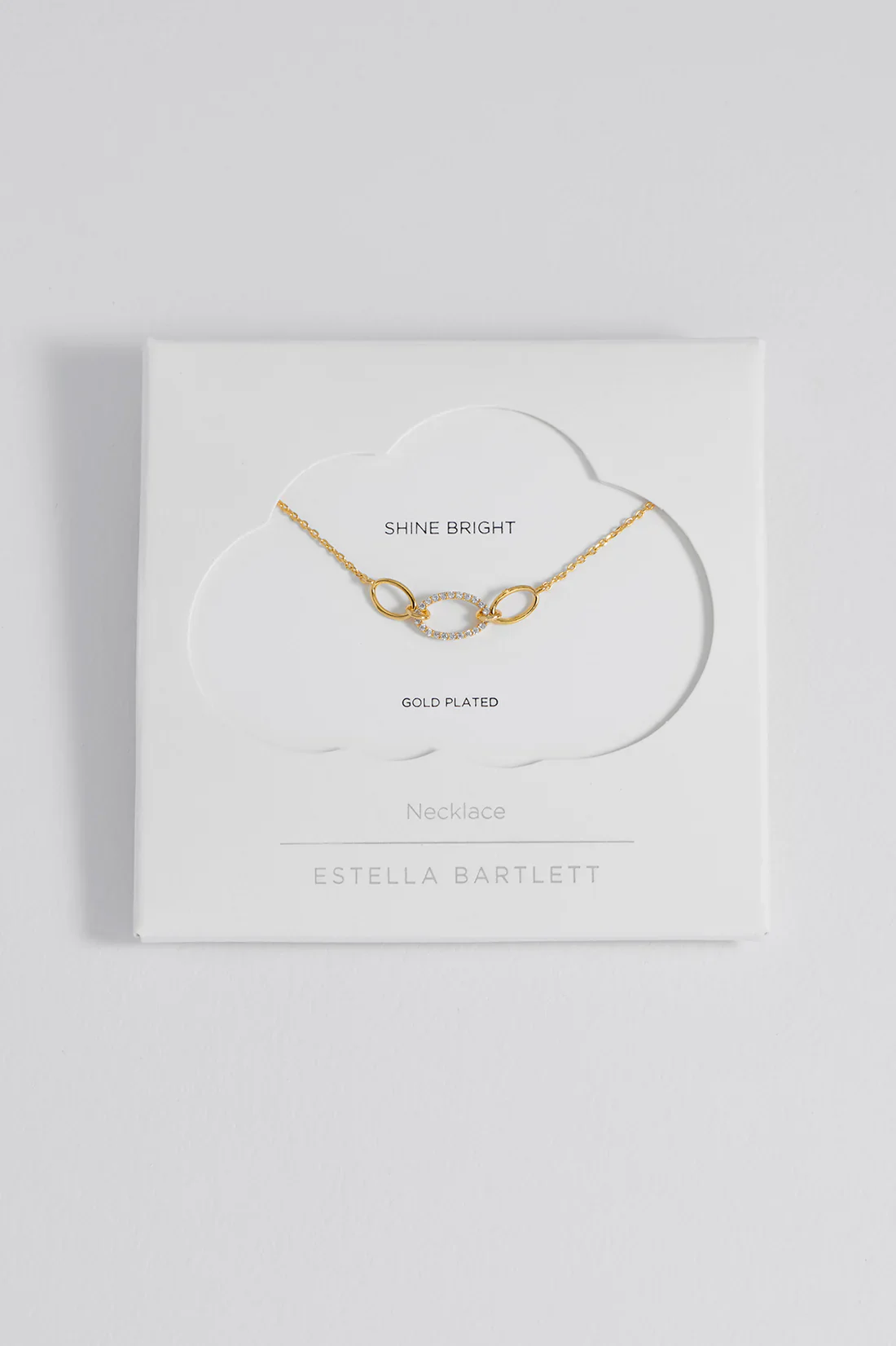 EBN7102G Oval Link Chain Necklace - Image 4