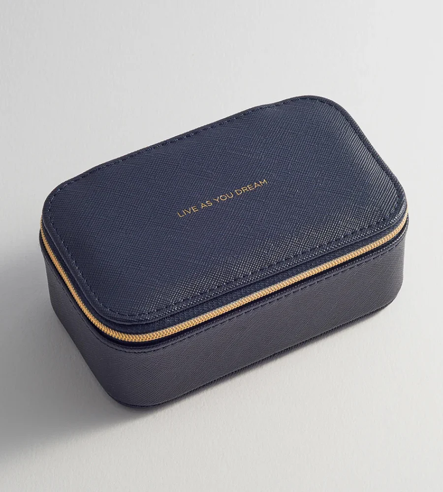 EBP2382 Mini Jewellery Box Navy