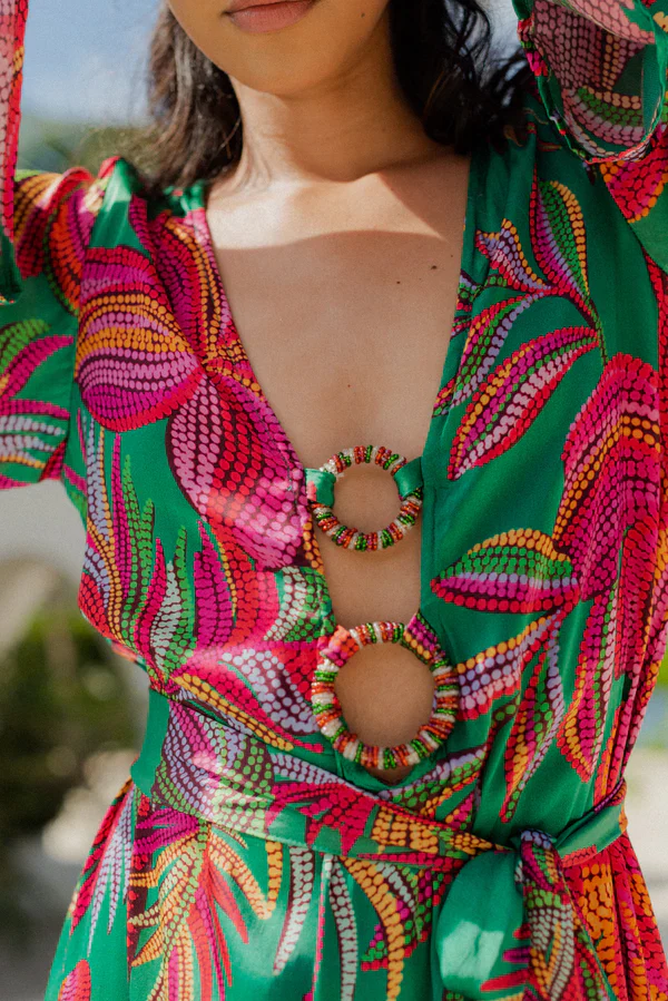 Esmee Dress Cartagena Green - Image 4