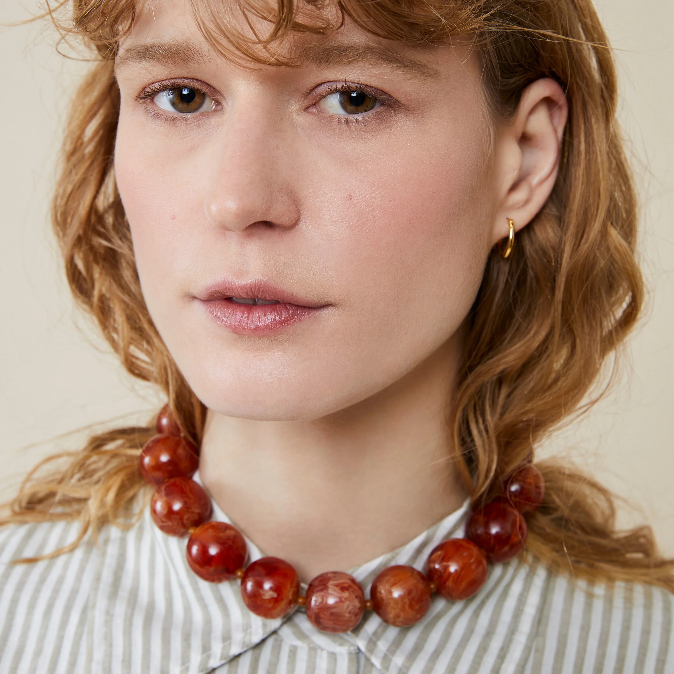 Gigi Maxi Necklace Tortoise - Image 2