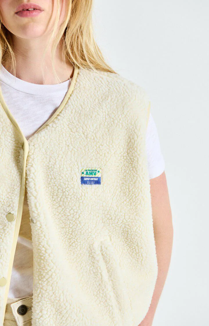 Hoktown Gilet - Ecru - Image 3