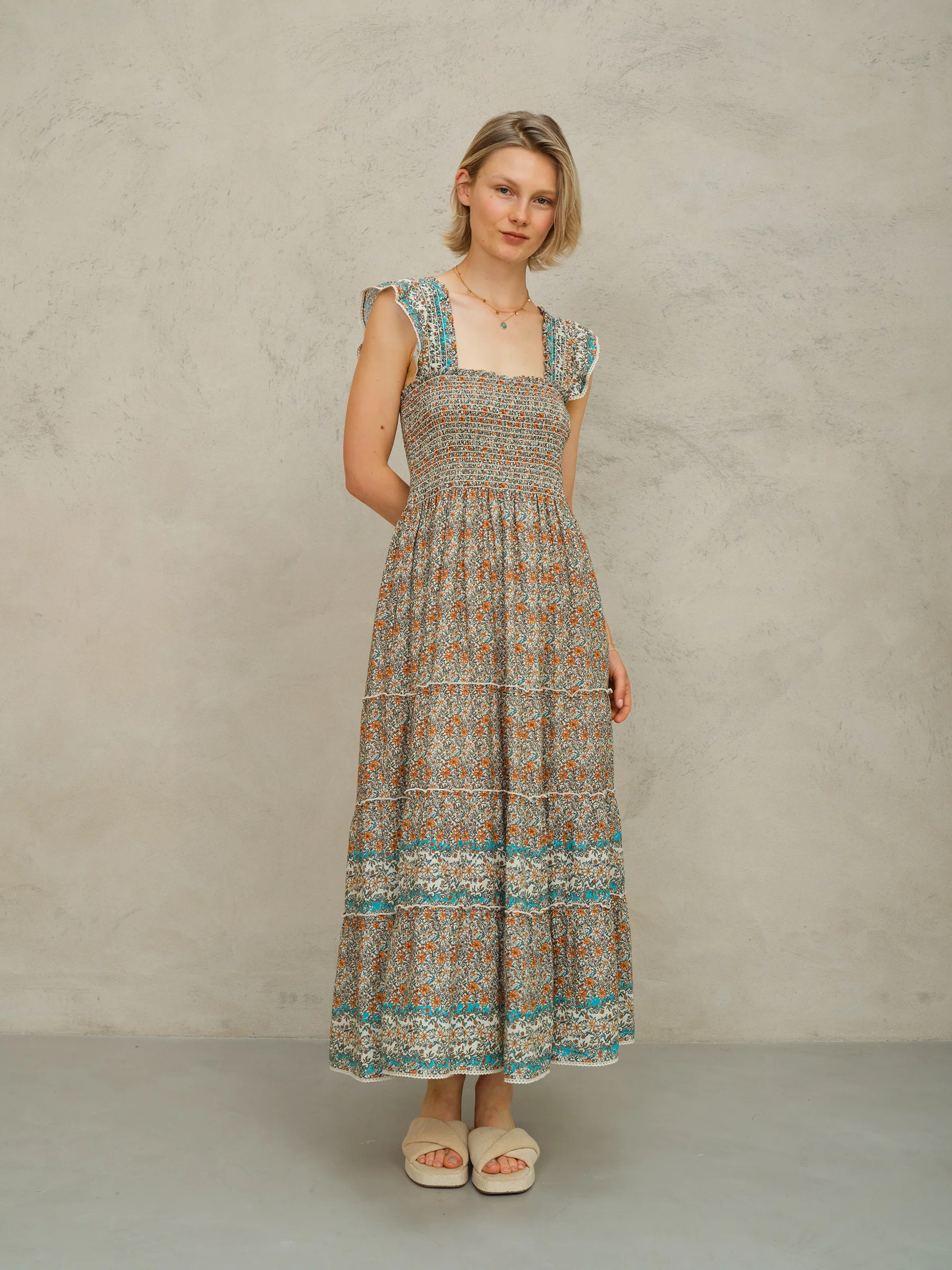 Jaci Print Maxi Dress - Multi - Image 3