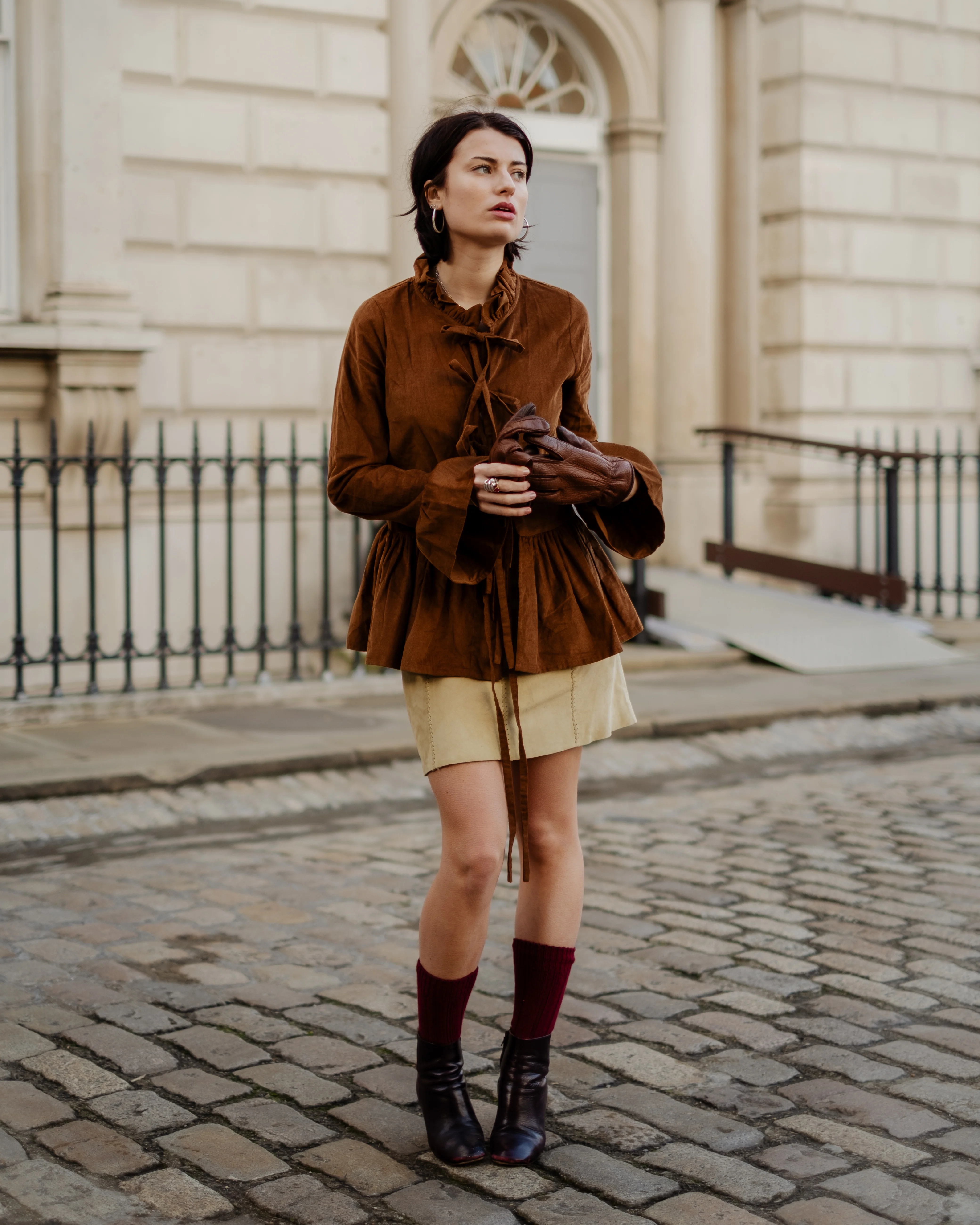 Tinky Blouse in Vicuna Cord - Image 2