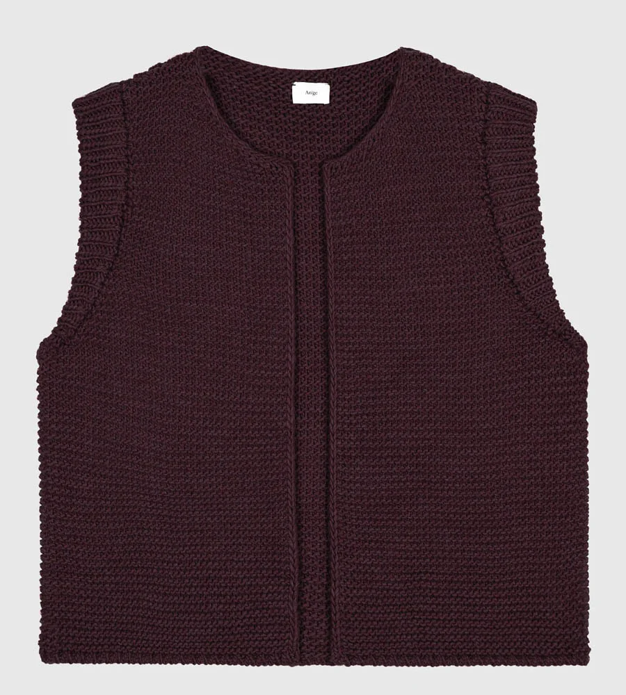 Legringou Gilet - wine
