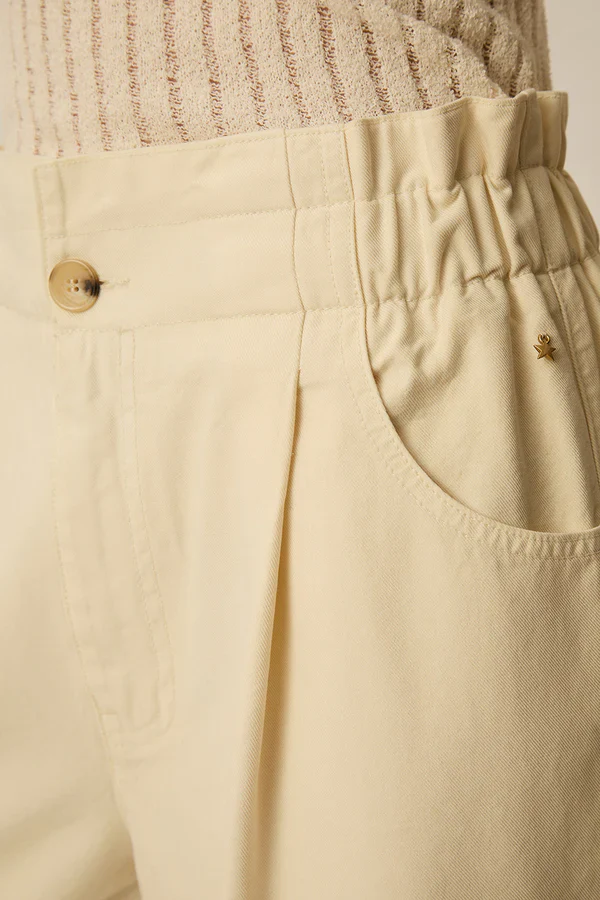 Loulou Pantalon - Creme - Image 4