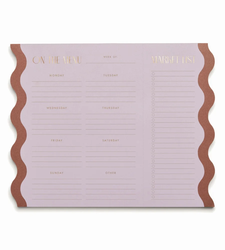 Magnetic Meal Planner - Lilac