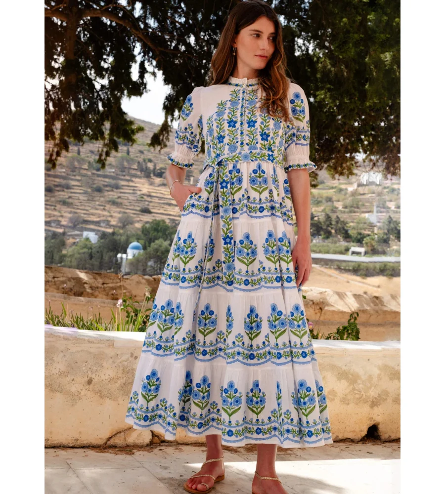 Matilda Dress - Lapis Meadow