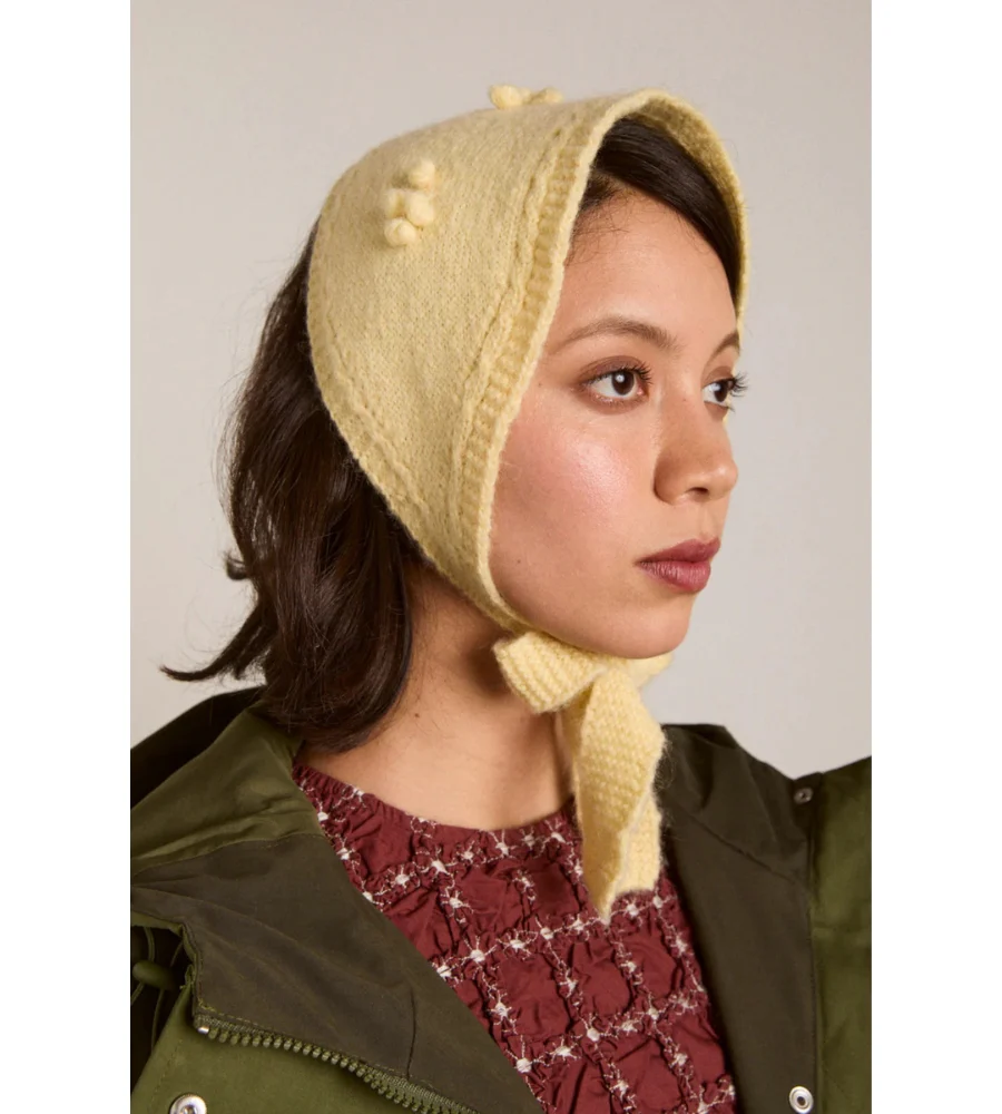 Mini Bonnet - Butter Yellow