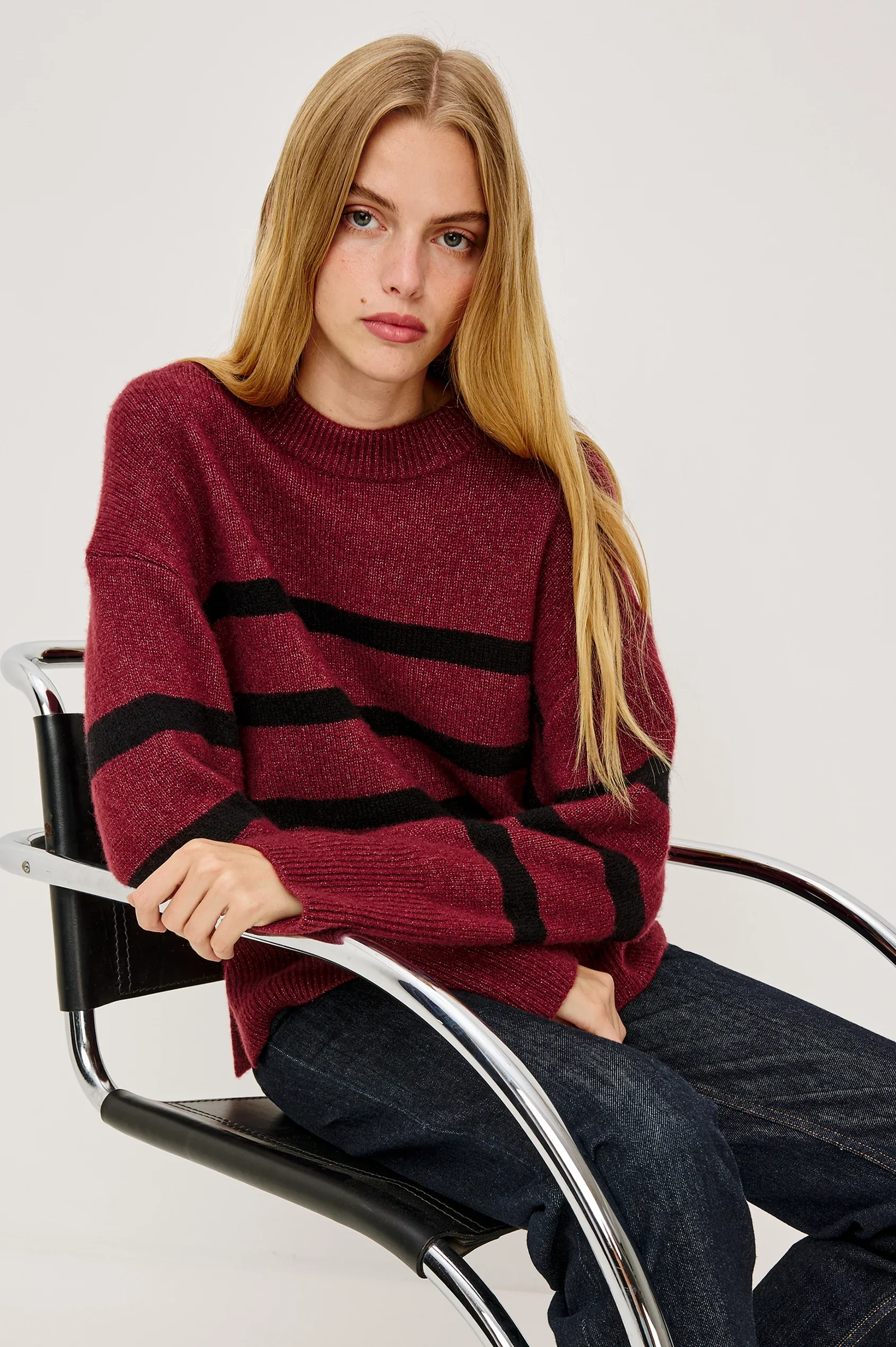 Miranda - Garnet Black Stripe - Image 5