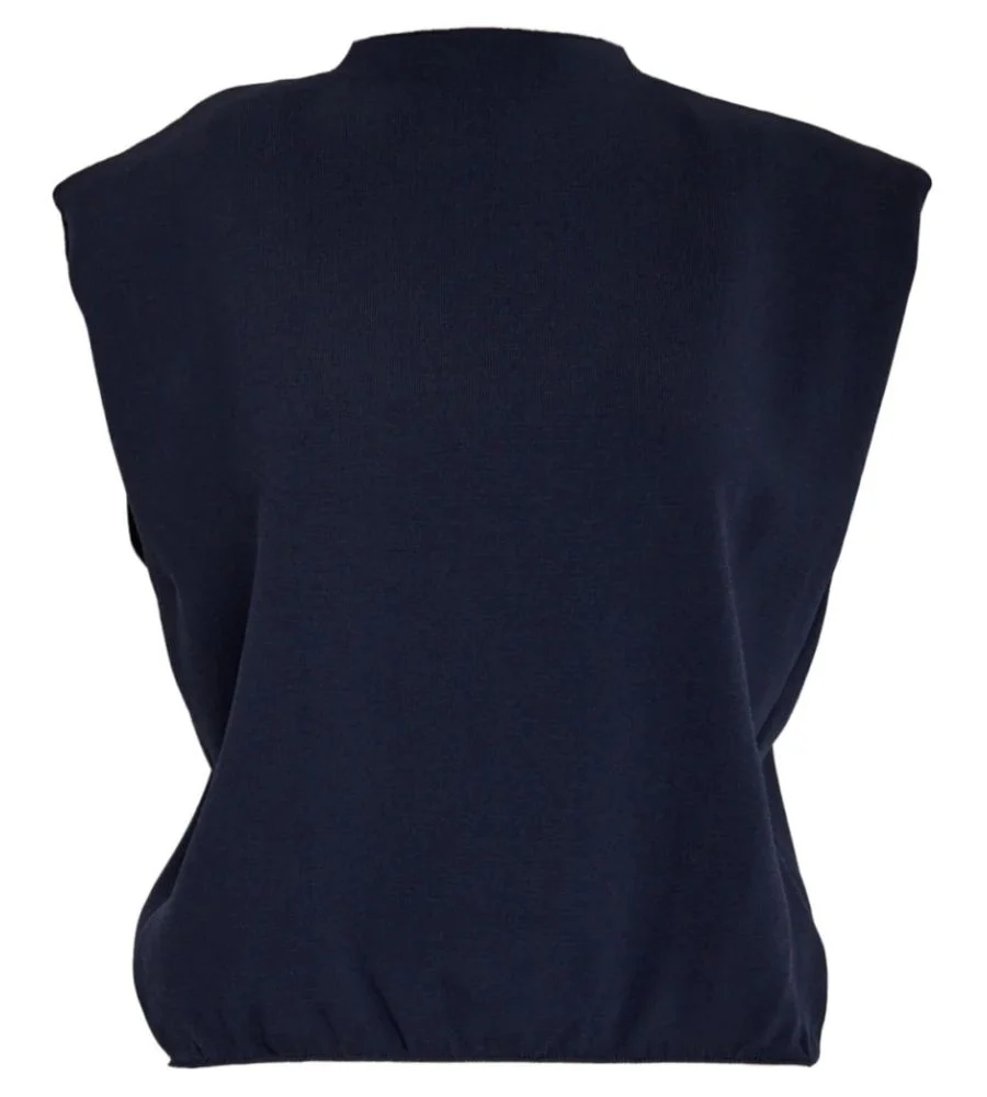 MSFauna Knit Vest - Sky Captain