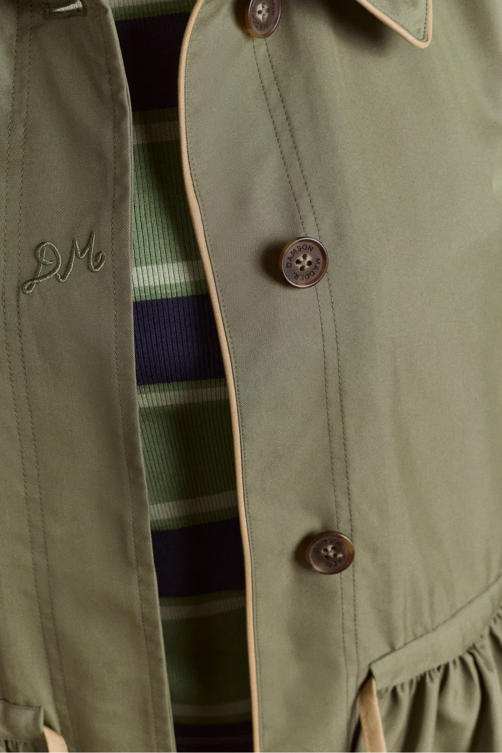 Myrtle Trench - Sage - Image 4