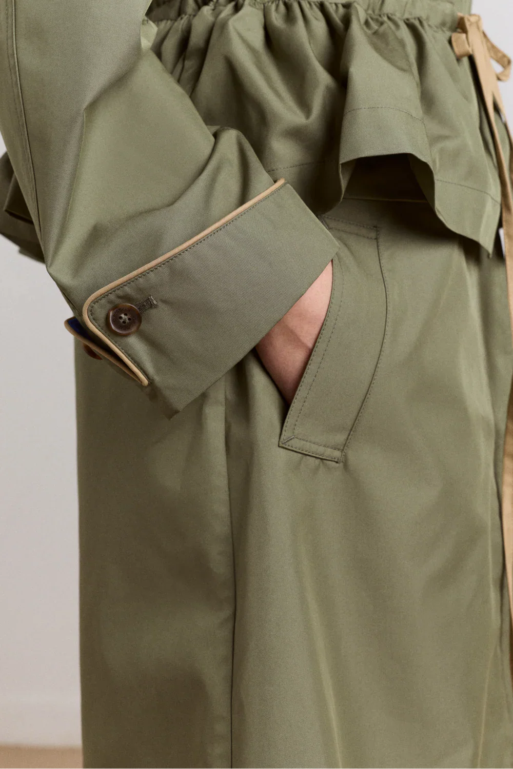 Myrtle Trench - Sage - Image 5