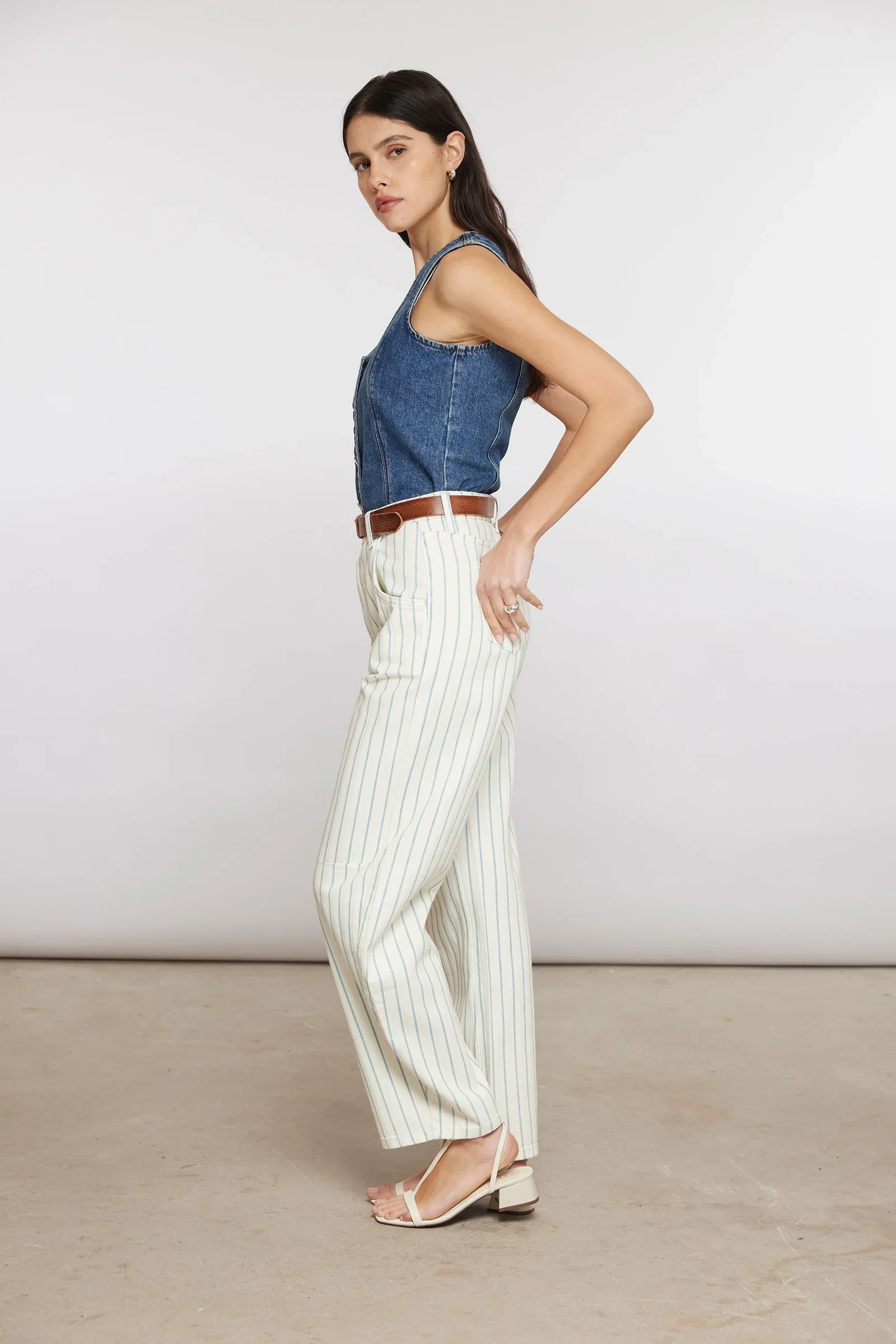 Nina Jeans - Faded Stripe - Image 4