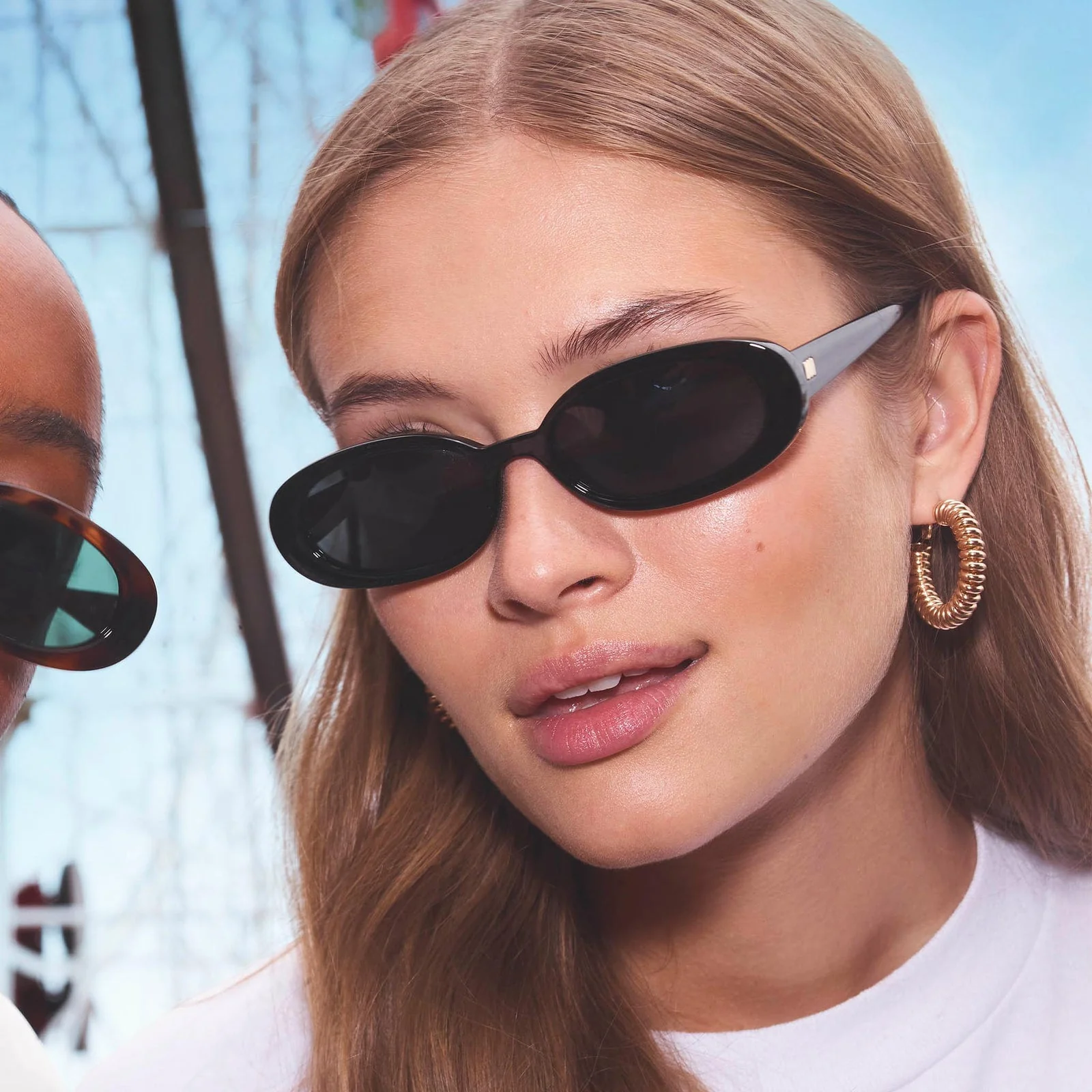 Outta Love Sunglasses - Black - Image 3