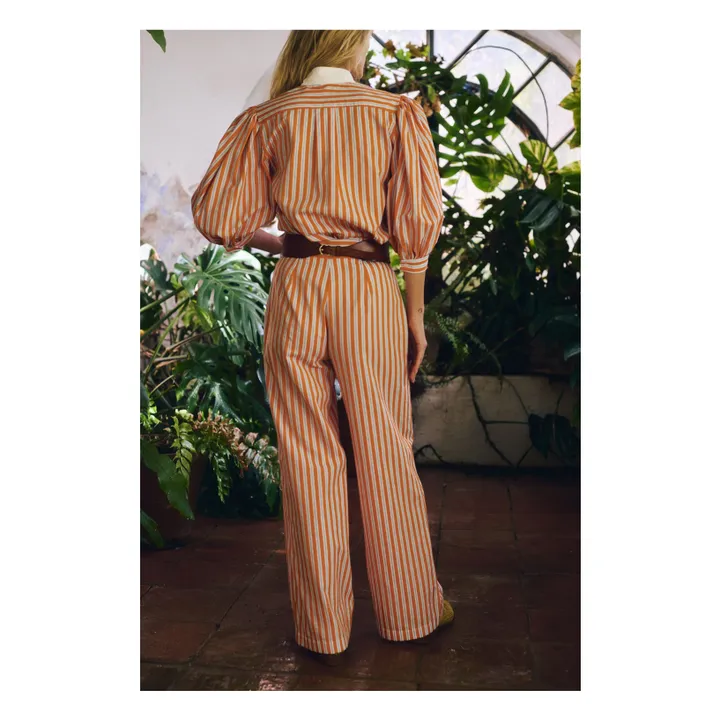 Romeo Pants - Orange Stripe - Image 2