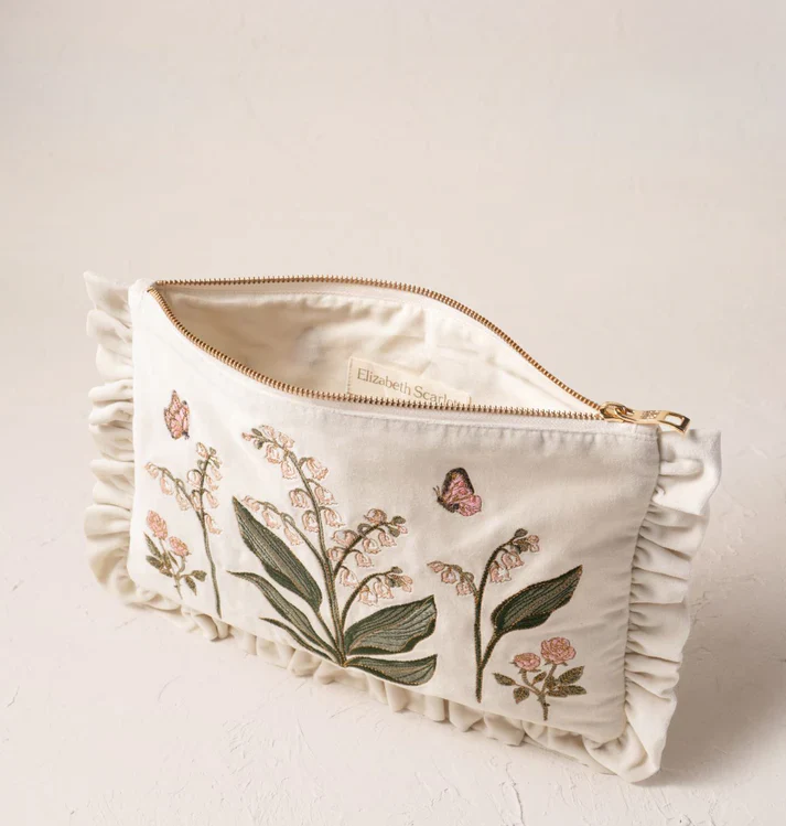 Lily of the Valley Frill Pouch - Image 2