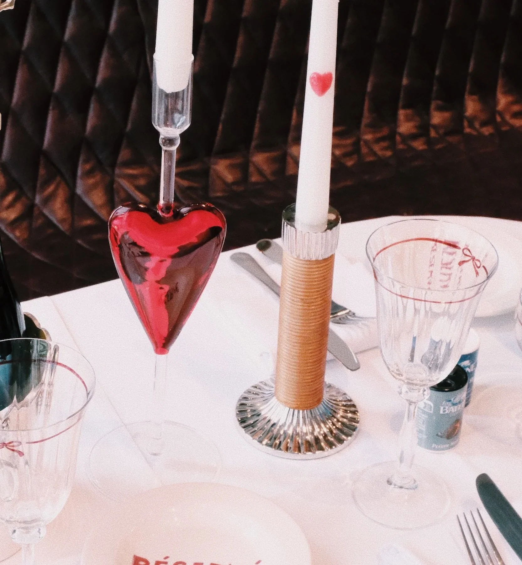 Poetic Love Candle Holder - Red - Image 3