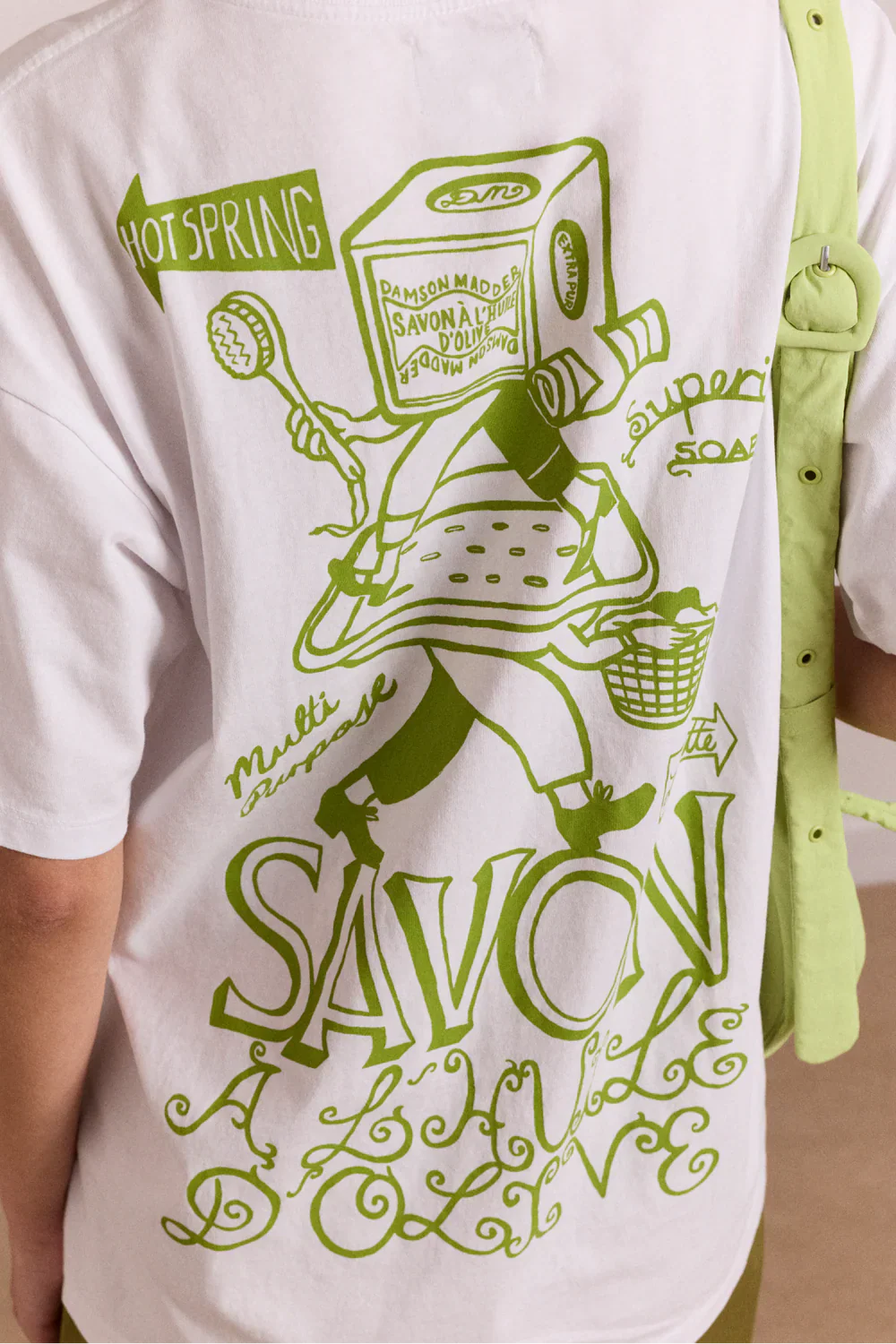 Savon Graphic Tee White - Image 5