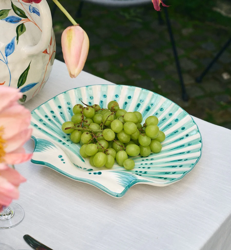Shell Verde Serving Platter Green - Image 2