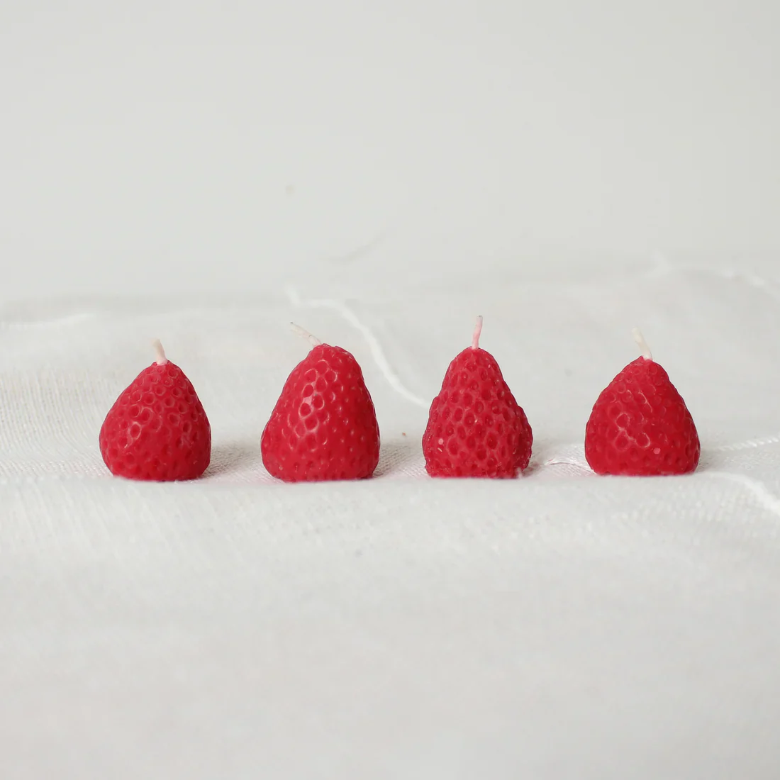 Strawberry Birthday Candles - Image 3
