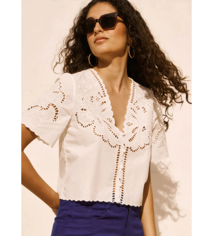 Theo Blouse - Ecru