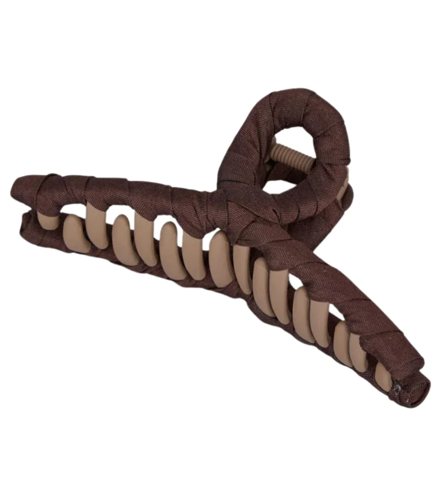 Tila Celabrina Hair Claw - Hot Fudge Brown