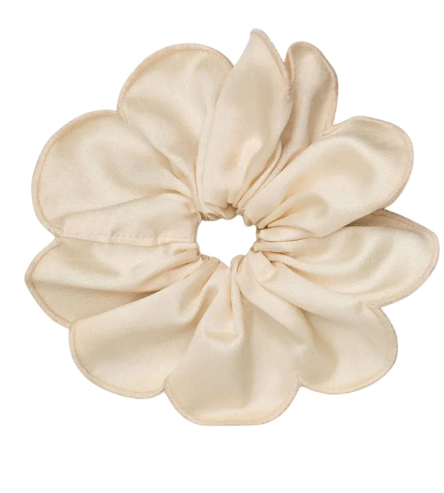 Tila Scrunchie - Birch White