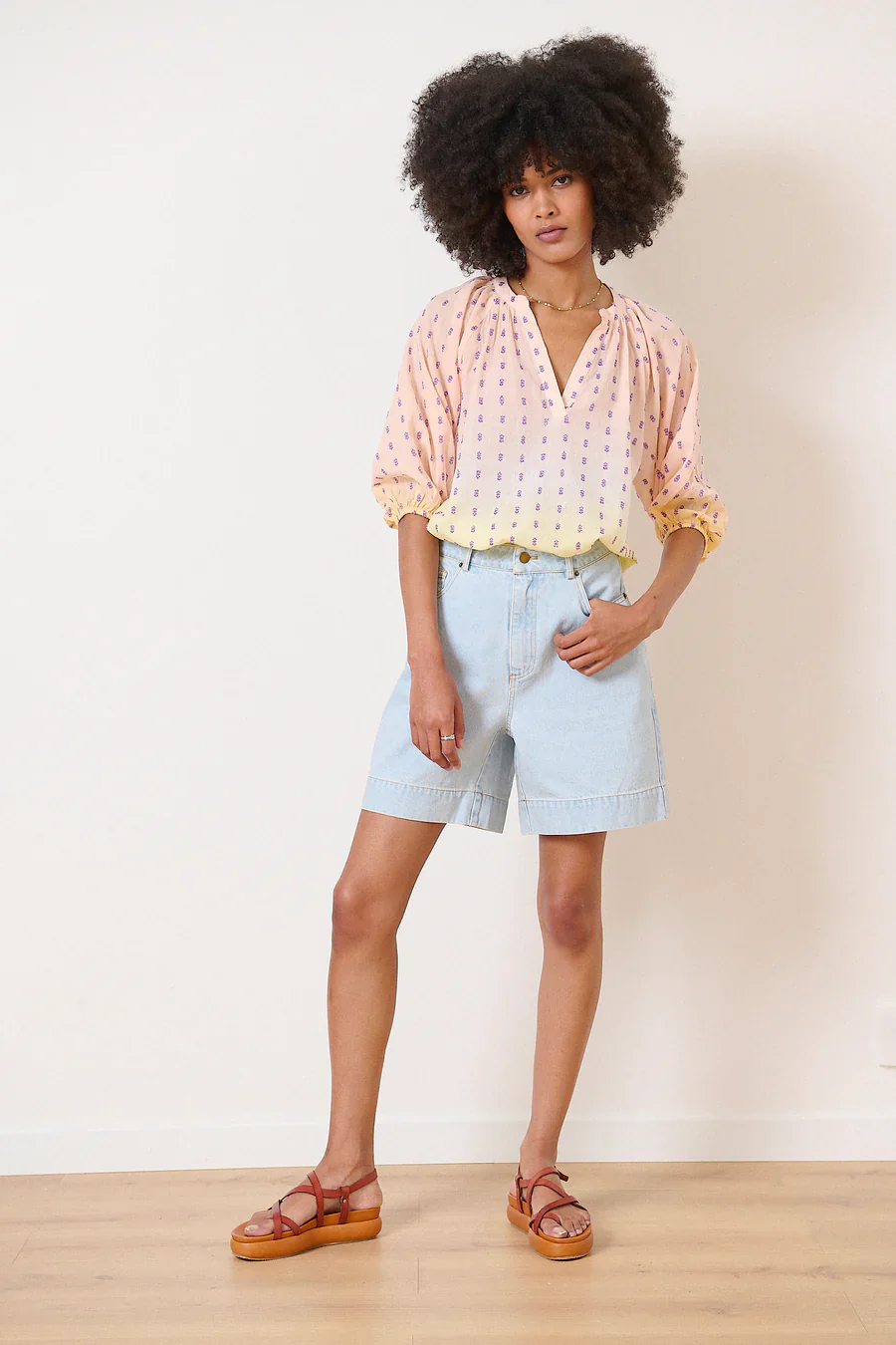 Shorts Vosges - Blue - Image 3